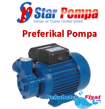 STAR KOMM SPP 100 m 1HP 220V Preferikal Sürtme Fanlı Pompa