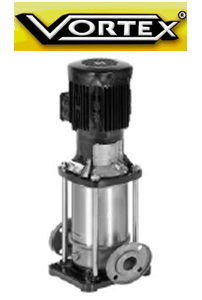 Vortex VDS S/S 16-08 10hp 380v In-line Dik Milli Paslanmaz Çelik Fanlı Pompalar