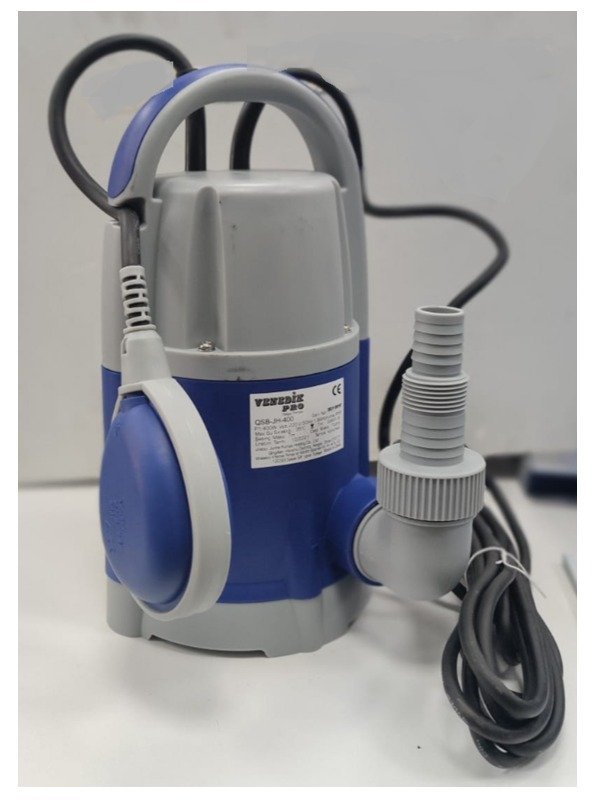 Atlantis Blu QSB-JH-400 400W 220V Plastik Gövdeli Temiz Su Drenaj Pompa (Alttan Çıkışlı)