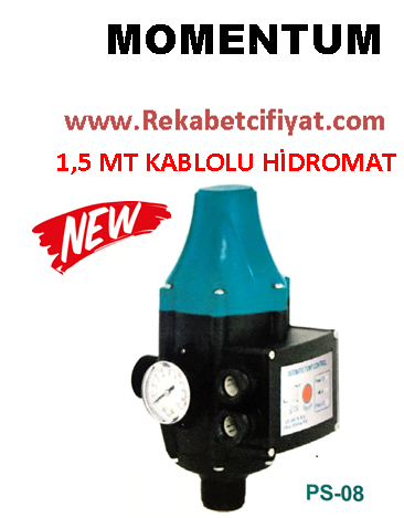 MOMENTUM PS-08 220V 1,5mt Kablolu Otomatik Prescontrol, Hidromat, Fulsmatik