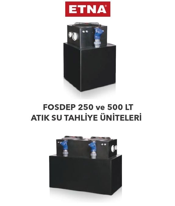 Etna FOSDEP 250 Atıksu Tahliye Ünitesi (Pompalar ayrıca satılmaktadır.)