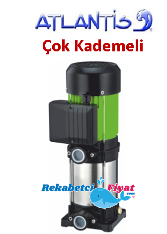 ATLANTİS YKV9-100 T 5.5HP 380V Dik Milli Kademeli Pompalar (sessiz)