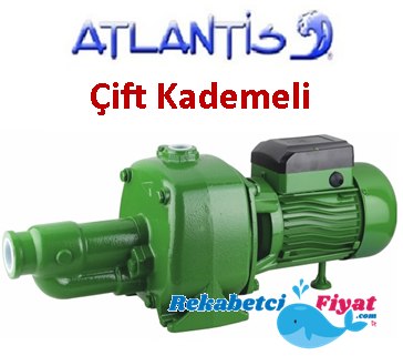 ATLANTİS JBT 200 2HP 380V Çift Kademeli Santrifüj Pompa