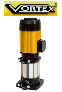 Vortex VKP VD S/S 7-05 T 1.6hp 380v Dik Milli Paslanmaz Çelik Fanlı Pompalar