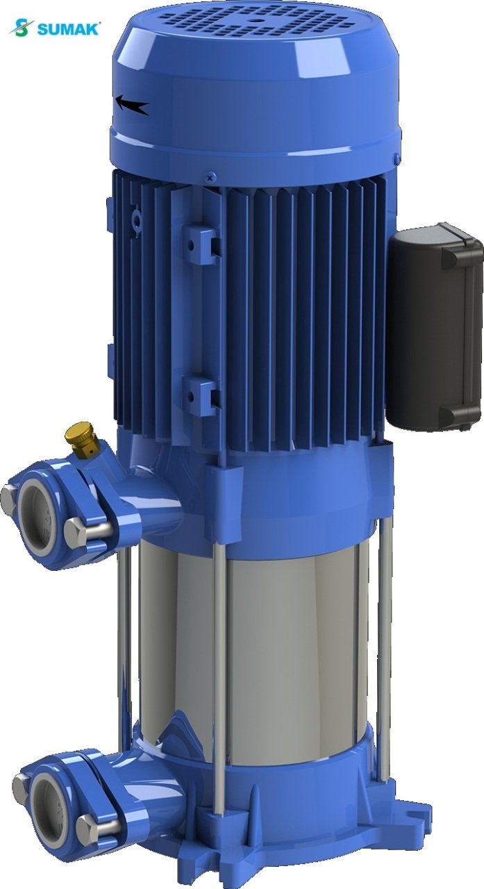Sumak SHT16-750/7 7.5 Hp 380V Düşey Milli Kademeli Pompa