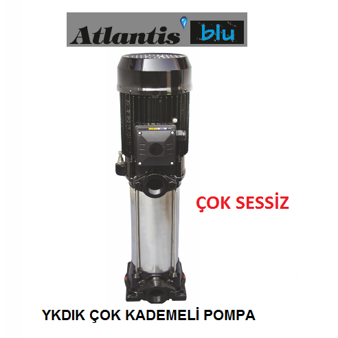 Atlantis YKDIK 7-6KT 2Hp 380V Dik Milli Çok Kademeli Pompa