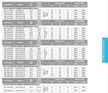 Etna 2KO-ST16/8-75  2x10Hp 380V Çift Pompalı Komple Paslanmaz Çelik Dik Milli Sabit Devirli Hidrofor (Aisi 304)