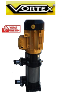 Vortex YBT 100-04 5.5hp 380v Çok Kademeli Dik Milli Kaplinli Pompal