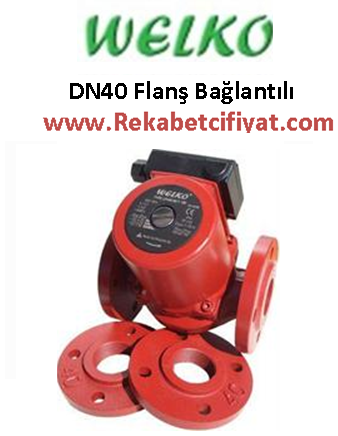 WELKO LPA-40-8-370 380V DN40 Flanşlı Tek Hızlı Sirkülasyon Pompası