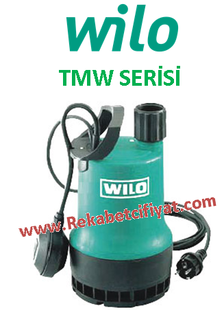 WİLO TMW 32/8 0.5HP 220V Plastik Gövdeli Az Kirli Su Dalgıç Pompa (Alman Malı)