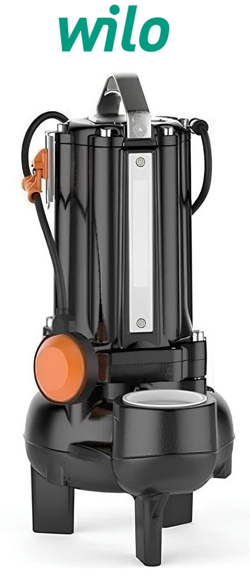 WİLO TP-P 20 T 2HP 380V Bıçaklı, Döküm Gövdeli Foseptik Dalgıç Pompa (Alman Malı)