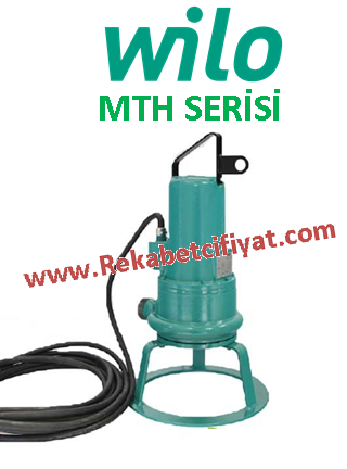 WİLO MTH 30 2.6HP 380V Bıçaklı Döküm Gövdeli Foseptik Dalgıç Pompa (Alman Malı)
