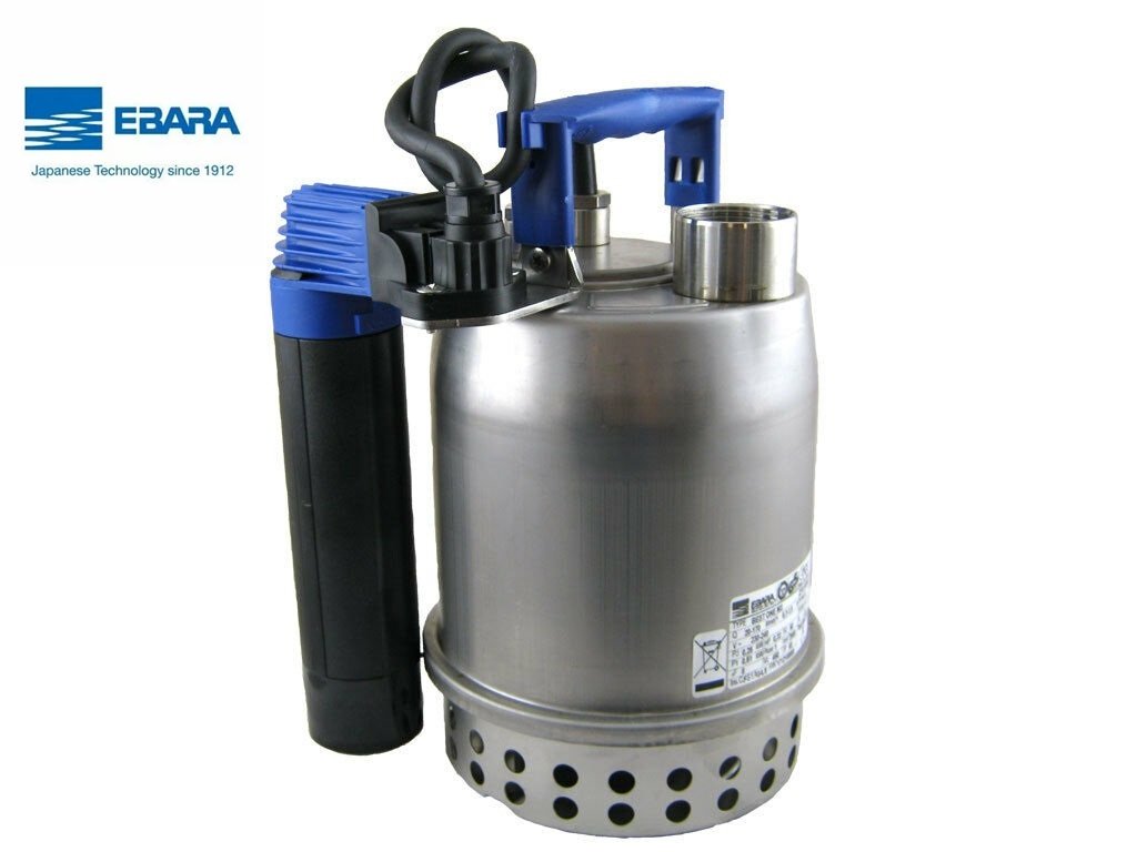 EBARA BEST ONE MS 0.33HP 220V Komple Paslanmaz Kirli Su Drenaj Dalgıç Pompa