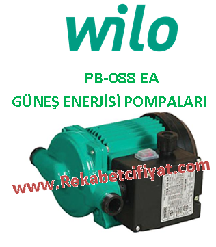 WİLO PB-088  EA 70Wat 220V Güneş Enerjisi Basınç Arttırıcı Pompamat (Alman malı)