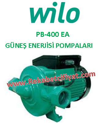 WİLO PB-400 EA 400Watt 220V Güneş Enerjisi Basınç Arttırıcı Pompamat (Alman malı)