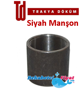 Trakya Döküm 2 1/2'' Siyah Manşon (Haymak)