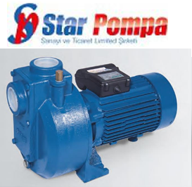 Star Pompa SPD 90/1 T 1.5hp 380v Kendinden Klapeli Dur Tipi Santrifüj Pompa