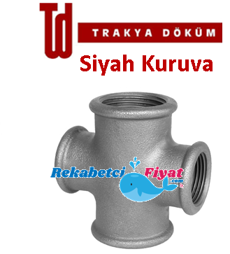 Trakya Döküm 1 1/2'' Siyah Kuruva (Haymak)