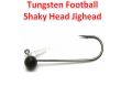 Tungsten Football Shaky Head Jighead