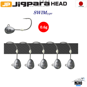 MC Jigpara Head JPHD-0.6 gr/ SWIM