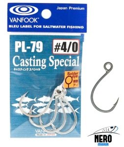 Vanfook Casting Special Tek İğne PL-79 #4/0 (4 pcs./pack)