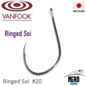 Vanfook Tek İğne Ringed Soi Silver Tin #20 (4 pcs./pack)