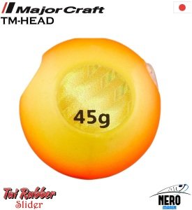MC TM-Head Slider Tai Rubber Jig 45g #05 Gold Orange