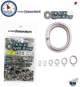 SOM Split Ring T-SR #7 8 Pcs / Pack 440LB