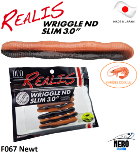 Duo Realis Wriggle ND Slim 3'' Silikon Yem F067 Newt