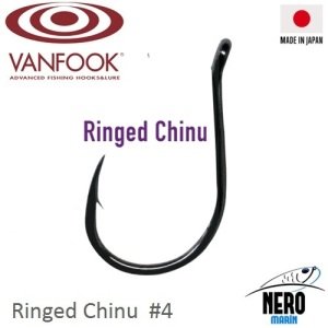 Vanfook Tek İğne Ringed Chinu NS Black #4 (14 pcs./pack)