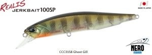 Realis Jerkbait 100SP  CCC3158 / Ghost Gill