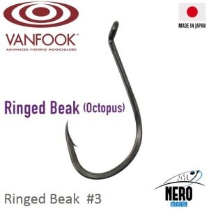 Vanfook Tek İğne Ringed Beak NS Black #3 (10 pcs./pack)