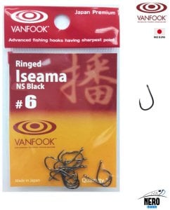 Vanfook Tek İğne Ringed Iseama NS Black #6 (13 pcs./pack)