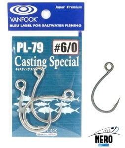 Vanfook Casting Special Tek İğne PL-79 #6/0 (3pcs./pack)