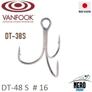 Vanfook 3' lü İğne DT-38S #16 (7 pcs./pack)