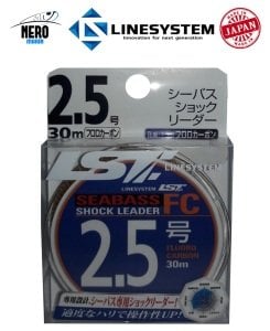 Linesystem Seabass Shock Leader FC 30mt. PE 2.5