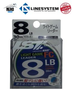 Linesystem Light Game Leader FC 30mt. 8LB.
