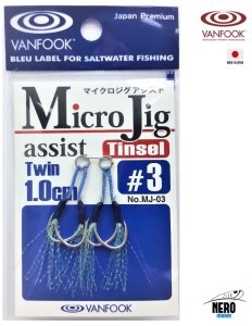 Vanfook Çiftli Micro Jig Assist İğne MJ-03 #3 (2 pcs./pack)