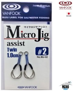Vanfook Çiftli Micro Jig Assist İğne MJ-02 #2 (2 pcs./pack)