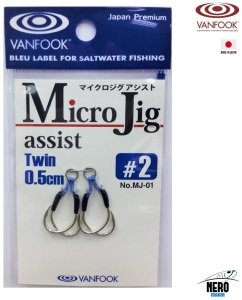 Vanfook Çiftli Micro Jig Assist İğne MJ-01 #2 (2 pcs./pack)