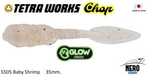 Tetra Works Chop Silikon 35mm. S505 / Baby Shrimp