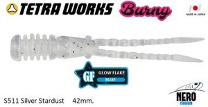 Tetra Works Burny Silikon 42 mm. S511 / Silver Stardust