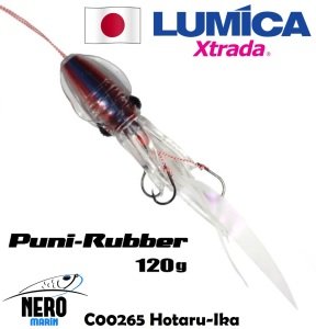 Lumica Xtrada Puni Rubber Tai Rubber Slider 120g. C00265 Hotaru-Ika