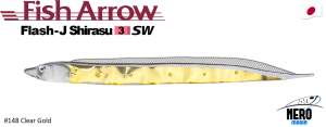 Flash J Shirasu 3'' SW #148 Clear Gold