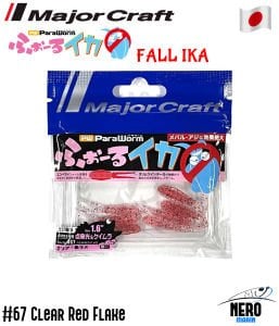 MC Paraworm Fall Squid PW-IKA 1.6 #067 Clear Red Flake