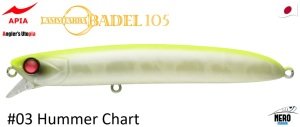 Apia Lammtarra Badel 105 15g #03 Hummer Chart