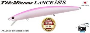 Duo Tide Minnow Lance 140S ACC0569 Pink Back Pearl