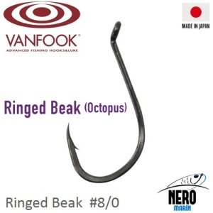 Vanfook Tek İğne Ringed Beak NS Black #8/0 (2 pcs./pack)