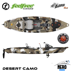 Feelfree Lure 11.5 Overdrive Pedallı Desert Camo