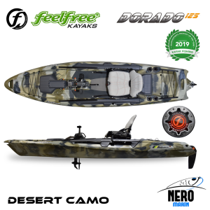 Feelfree Dorado 125 Overdrive Pedallı Desert Camo